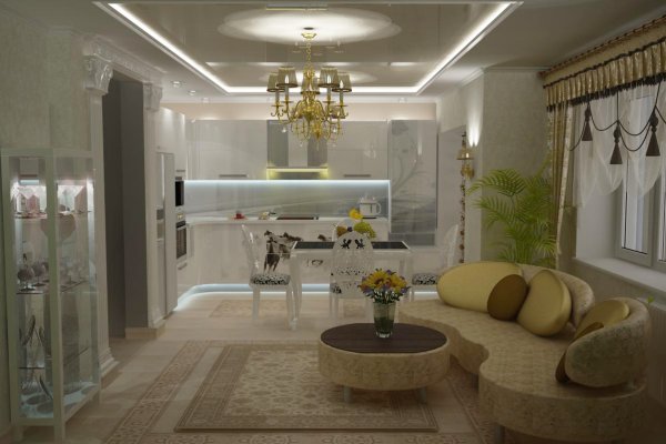 Дизайн суміщеної кухні та вітальні в котеджі. Дизайн кухні вітальні, фото і рекомендації